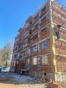 село Заречный строительство 20-квартирного арендного жилого дома